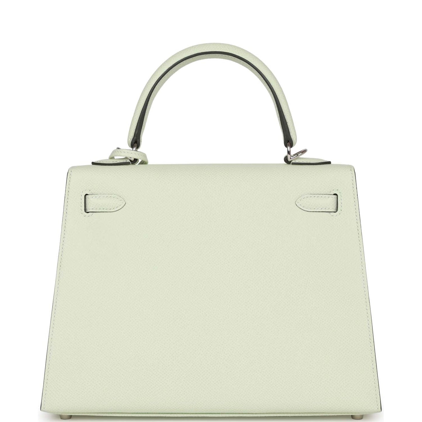Hermes Kelly 25 Sellier Vert Fizz Epsom Palladium Hardware