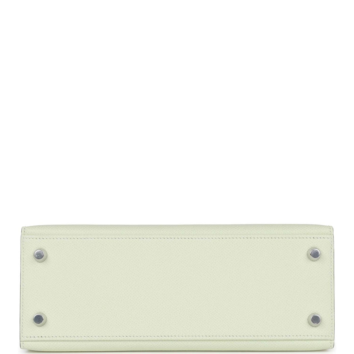 Hermes Kelly 25 Sellier Vert Fizz Epsom Palladium Hardware
