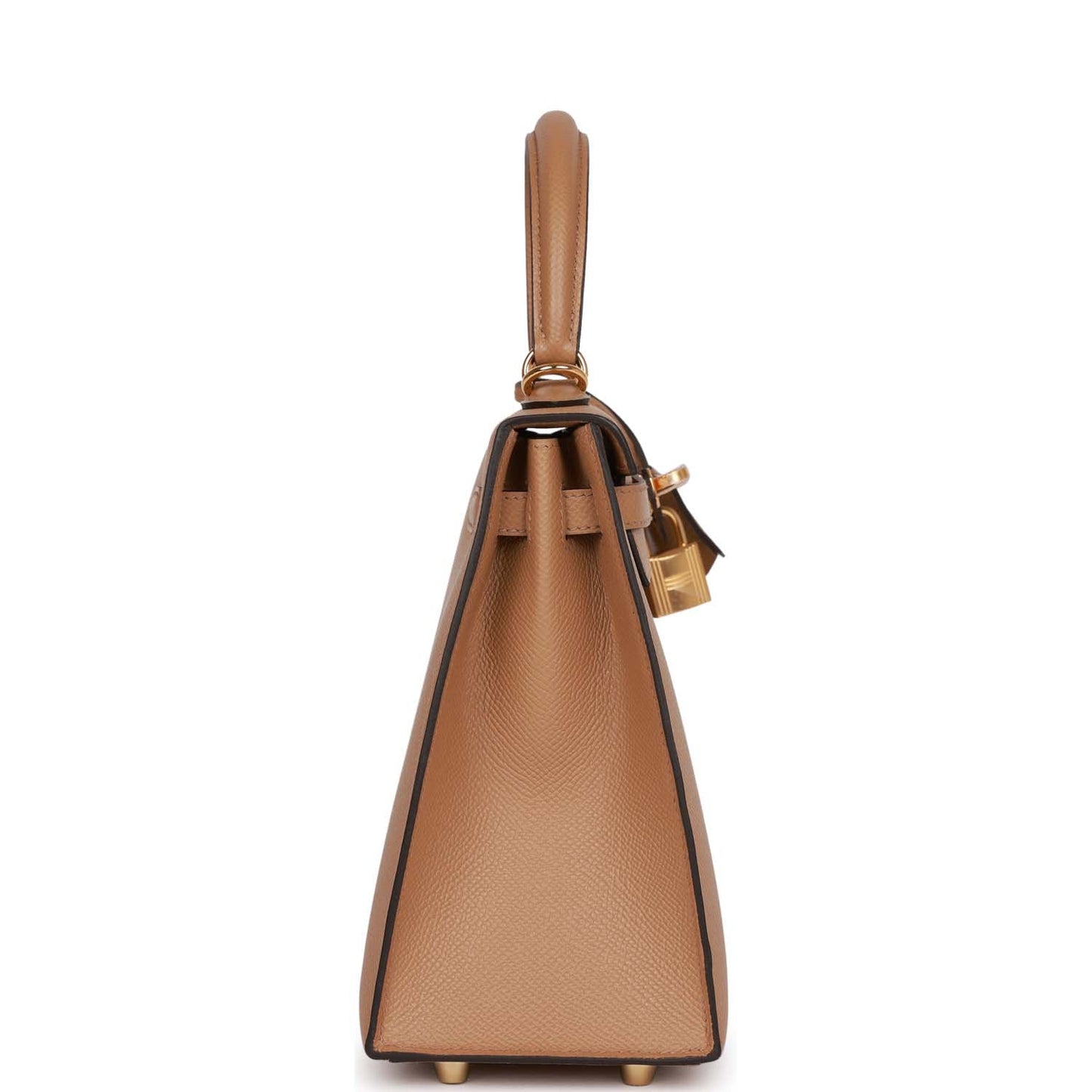 Hermes Kelly 25 Sellier Chai Epsom Gold Hardware