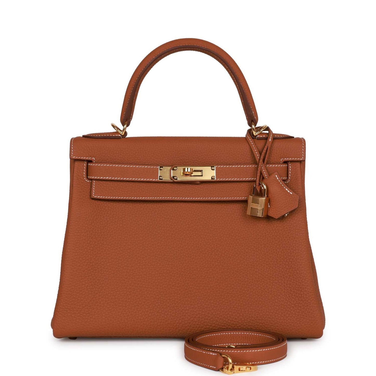 Hermes Kelly 28 Retourne Gold Togo Gold Hardware
