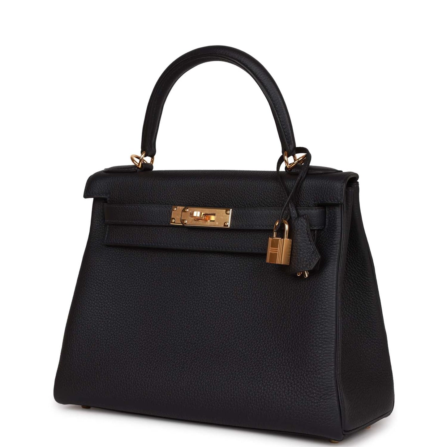 Hermes Kelly 28 Retourne Caban Togo Gold Hardware
