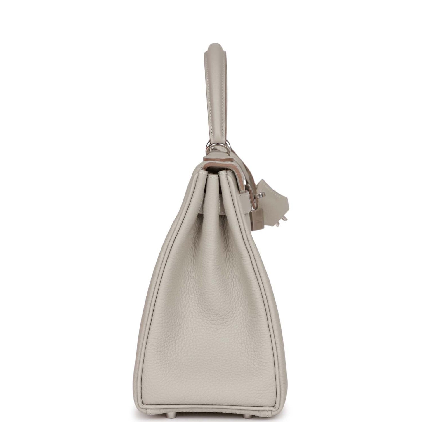 Hermes Kelly 28 Retourne Gris Perle Togo Palladium Hardware