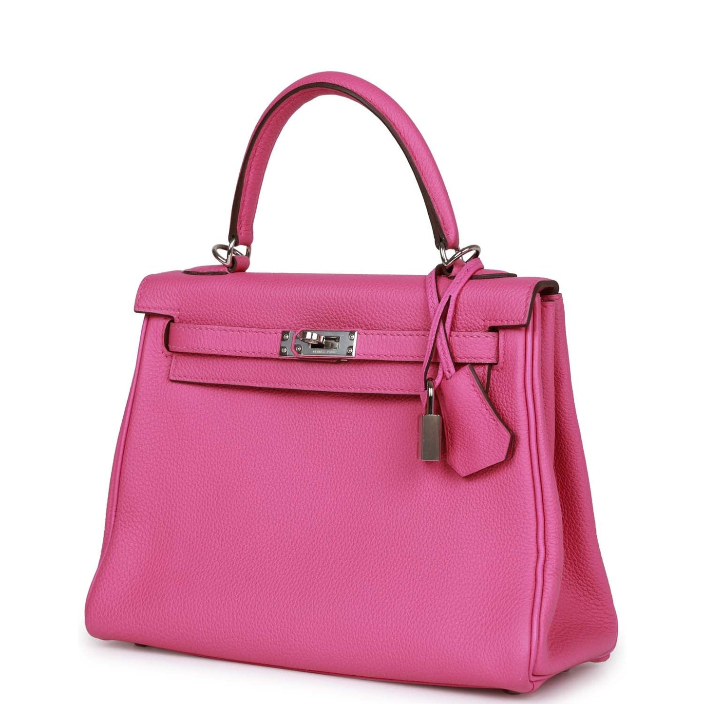 Hermes Kelly 25 Retourne Magnolia Togo Palladium Hardware
