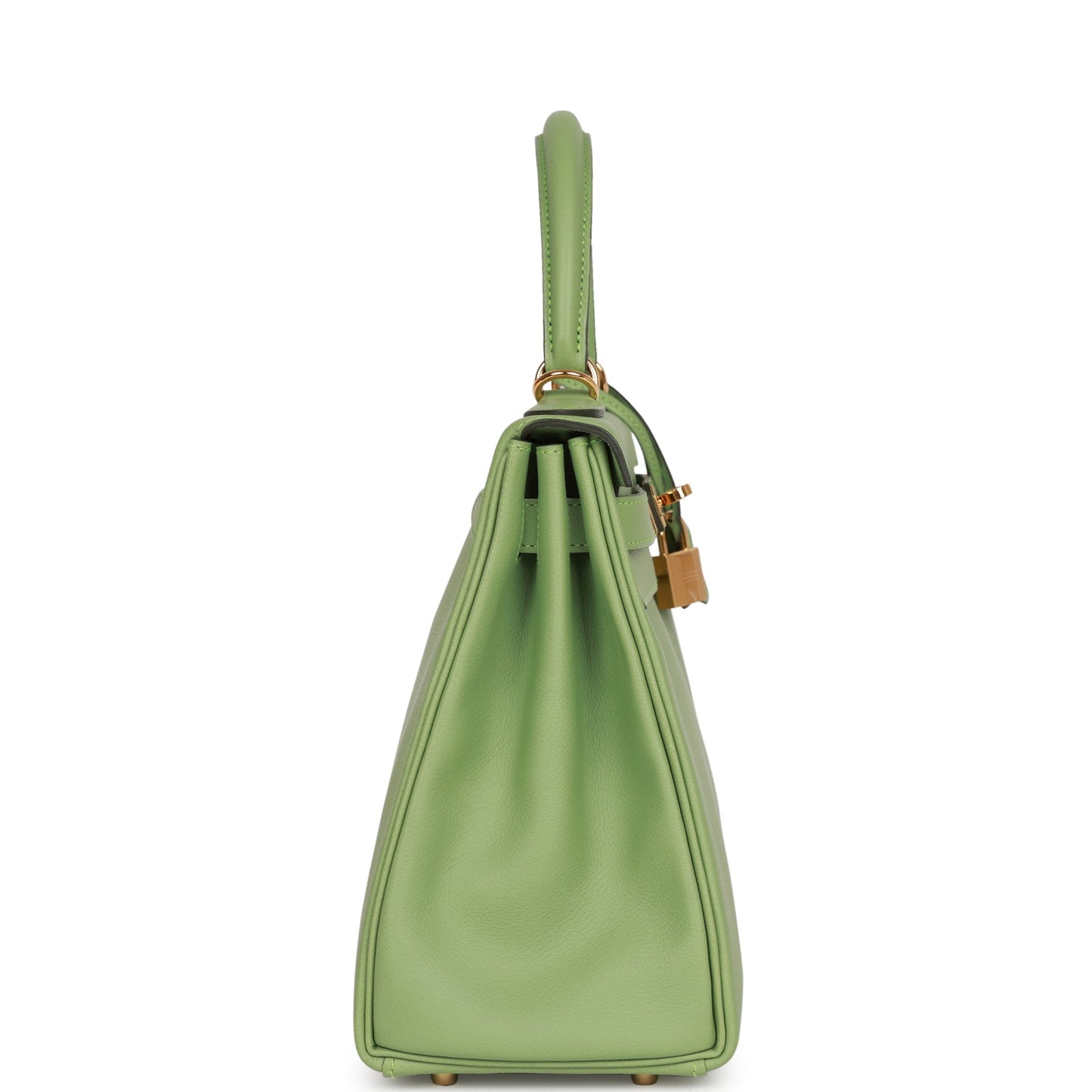 Hermes Kelly 28 Retourne Vert Criquet Evercolor Gold Hardware