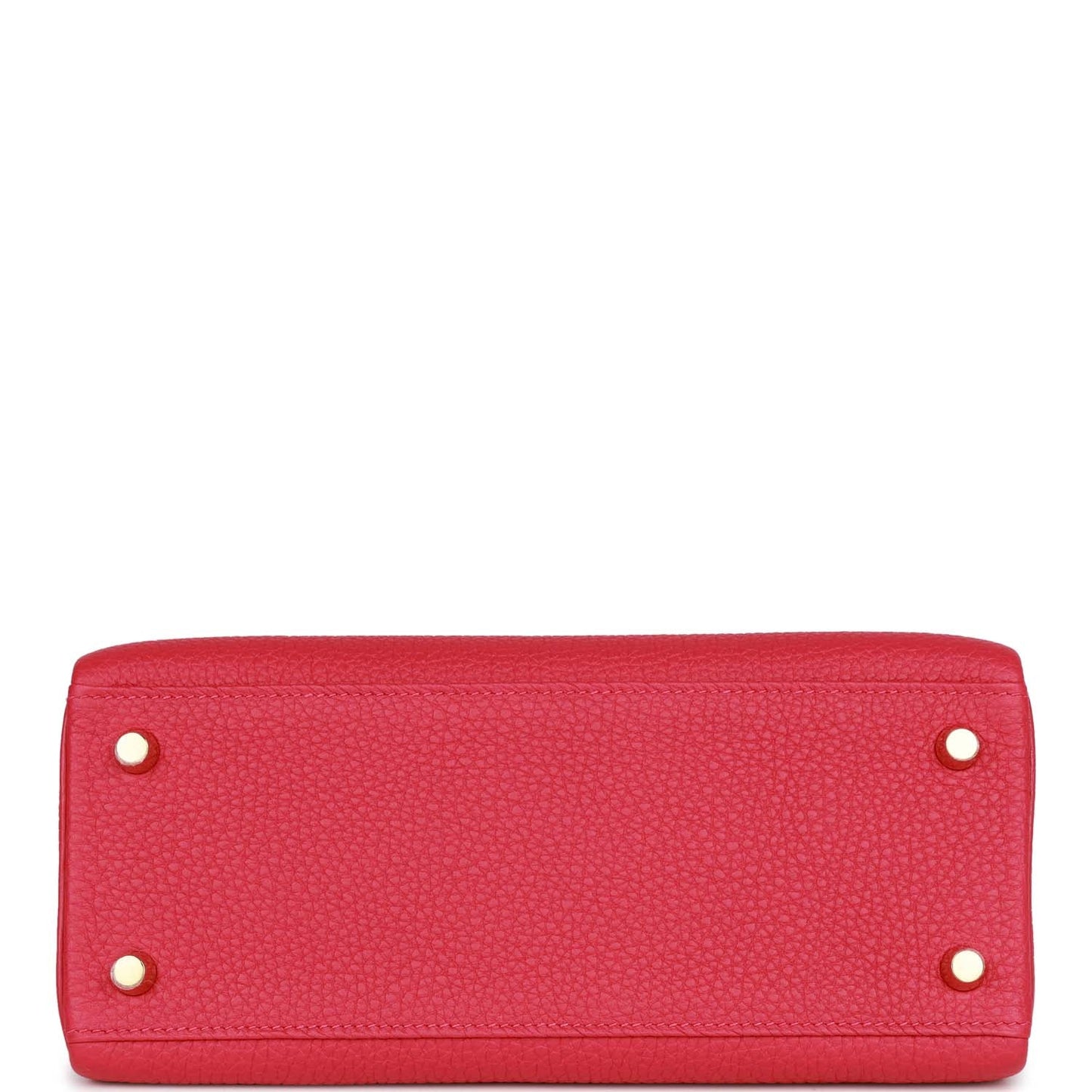 Hermes Kelly 25 Retourne Framboise Togo Gold Hardware