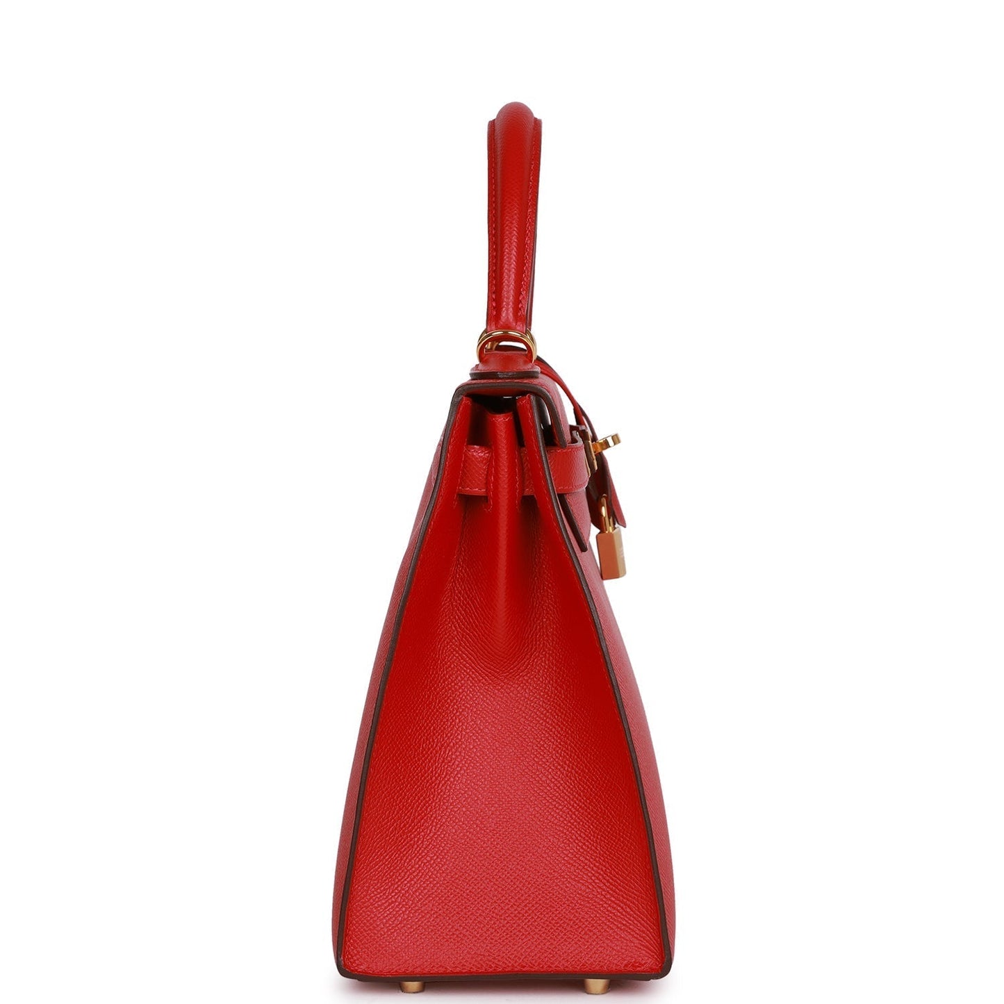 Hermes Kelly 28 Sellier Rouge Casaque Epsom Gold Hardware