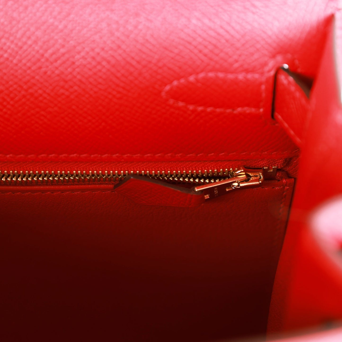 Hermes Kelly 28 Sellier Rouge Casaque Epsom Gold Hardware