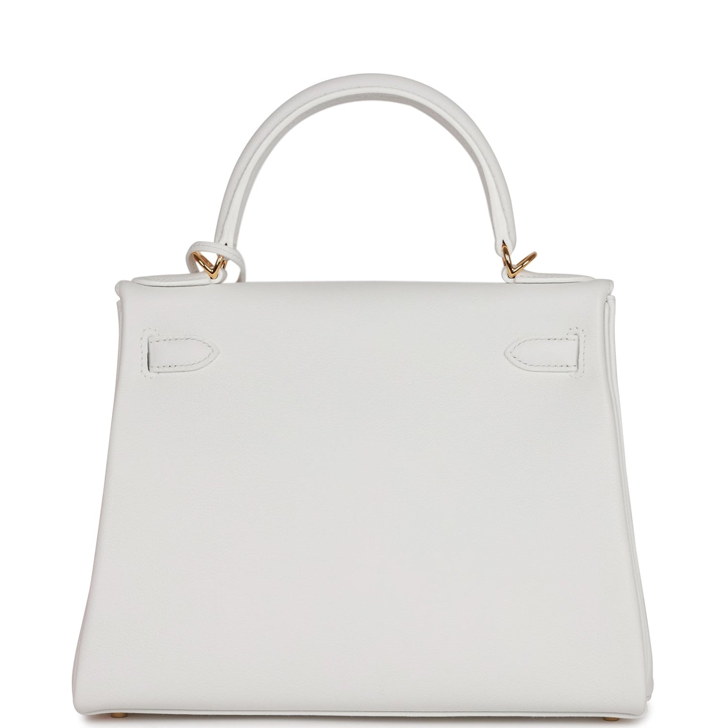 Hermes Kelly 28 Retourne New White Evercolor Gold Hardware