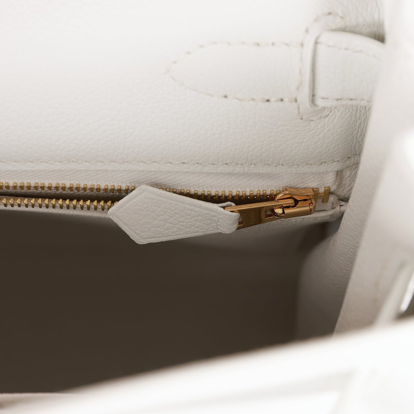 Hermes Kelly 28 Retourne New White Evercolor Gold Hardware
