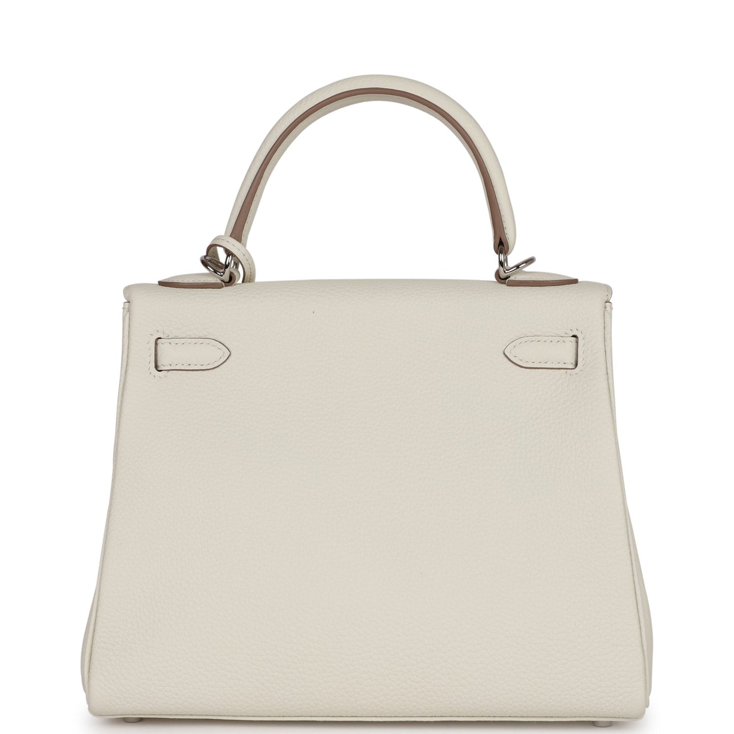 Hermes Kelly 25 Retourne Mushroom Togo Palladium Hardware