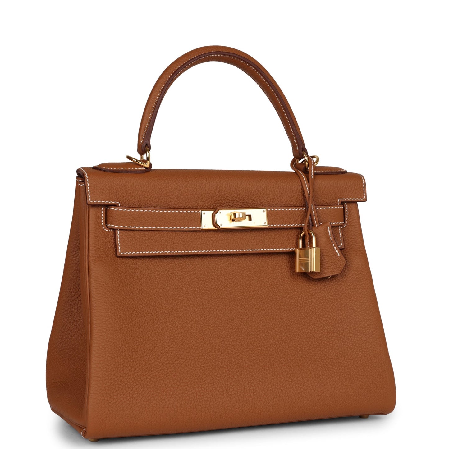 Hermes Kelly 28 Retourne Gold Togo Gold Hardware
