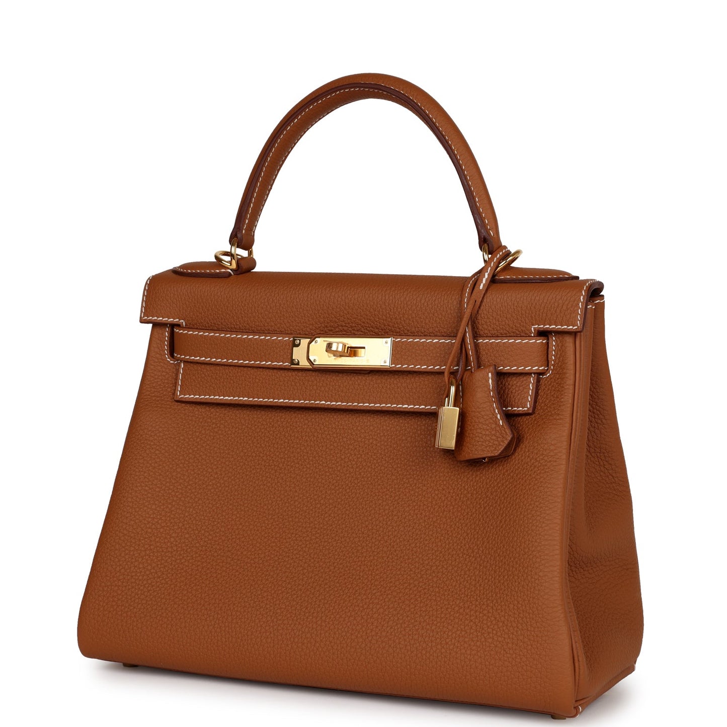 Hermes Kelly 28 Retourne Gold Togo Gold Hardware