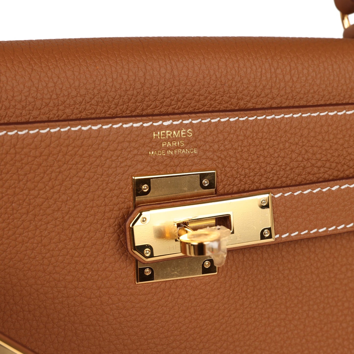 Hermes Kelly 28 Retourne Gold Togo Gold Hardware