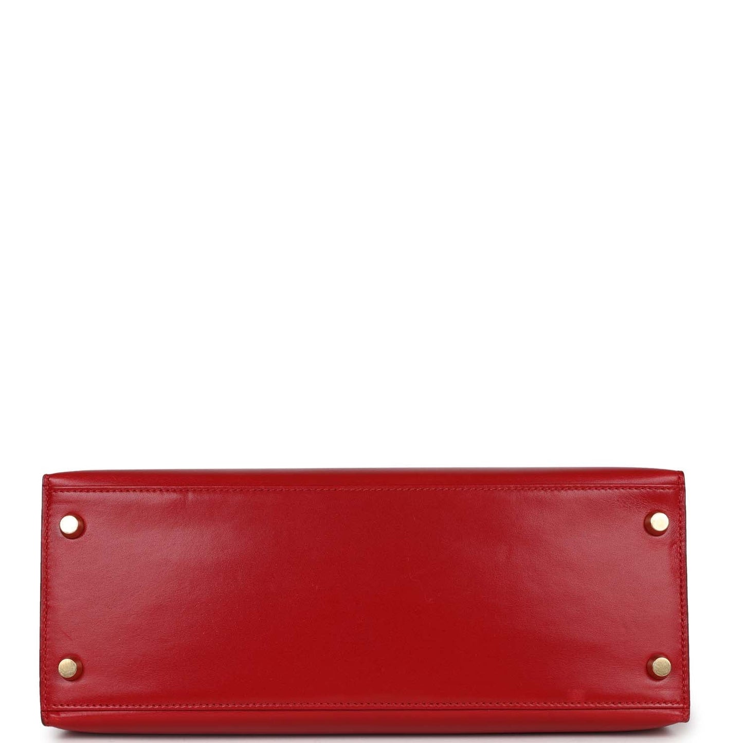 Hermes Kelly 28 Sellier Rouge Vif Box Gold Hardware