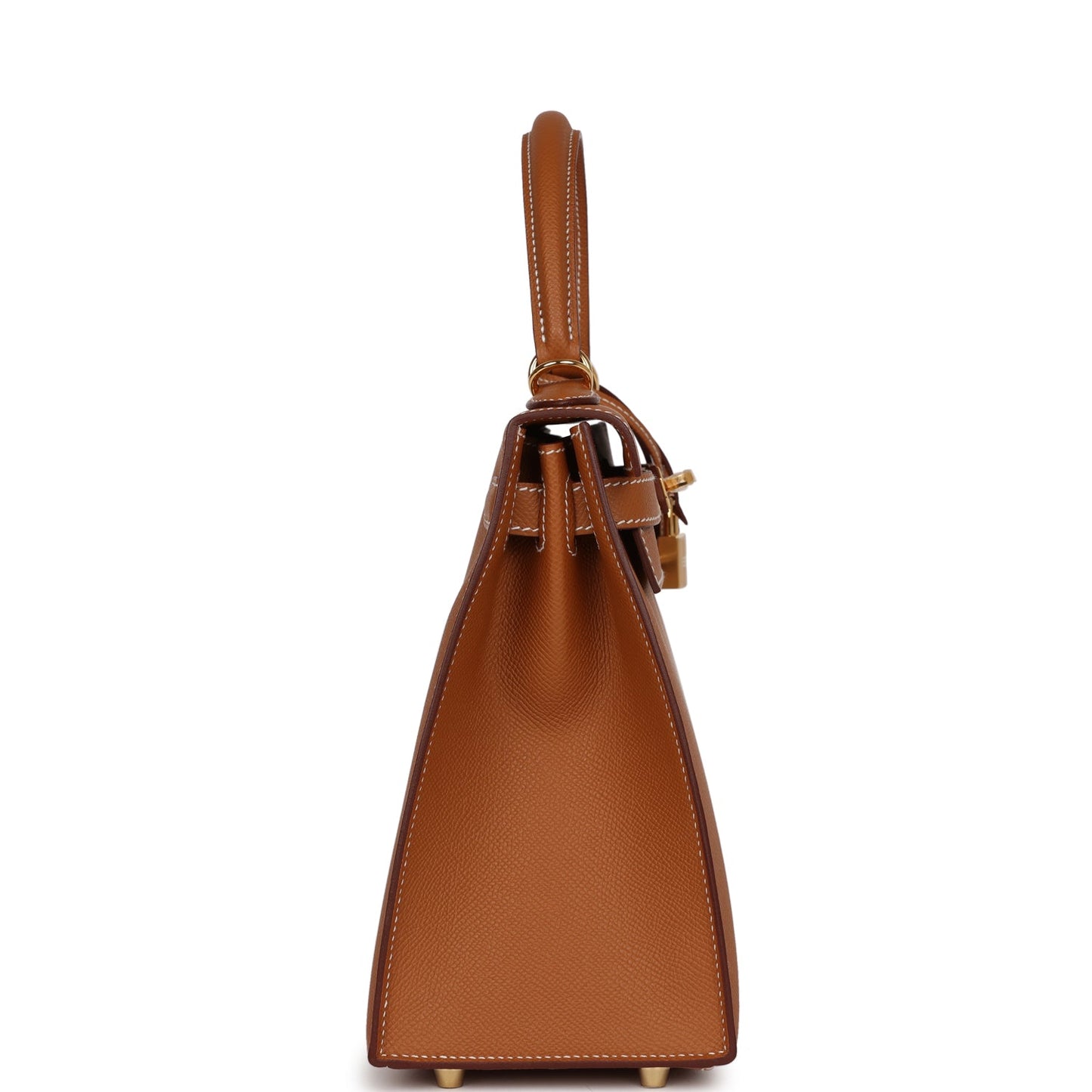 Hermes Kelly 28 Sellier Gold Epsom Gold Hardware