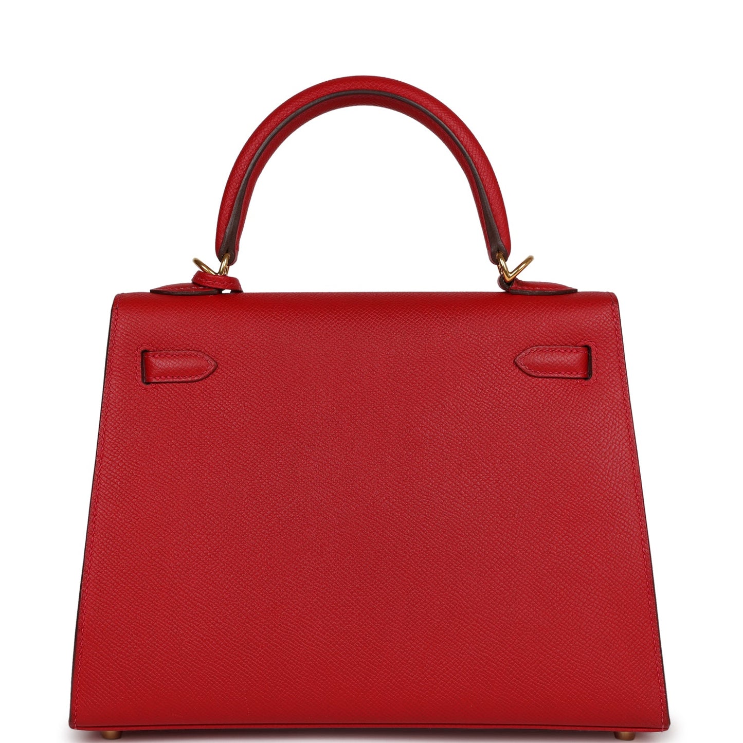 Hermes Kelly 25 Sellier Rouge Casaque Epsom Gold Hardware