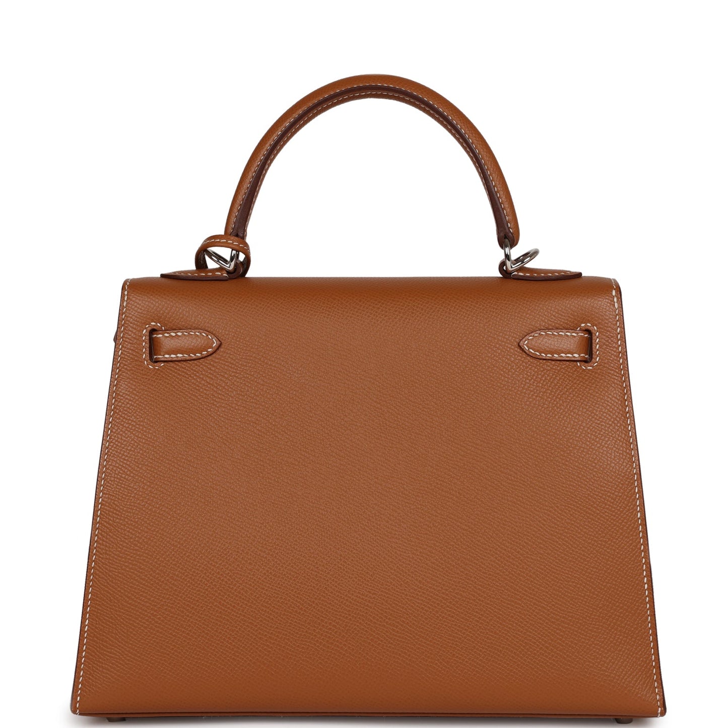 Hermes Kelly 25 Sellier Gold Epsom Palladium Hardware