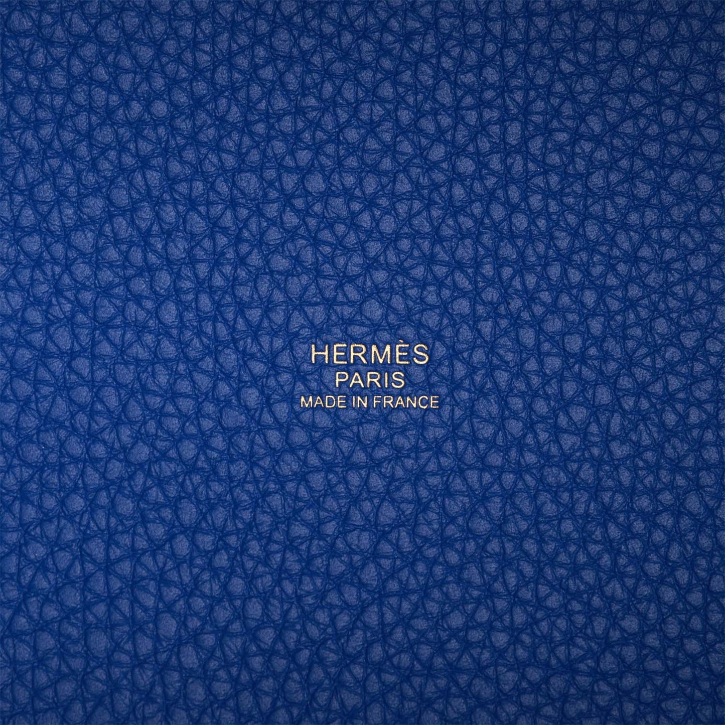 Hermes Picotin Lock 18 Bleu Royal Clemence Gold Hardware