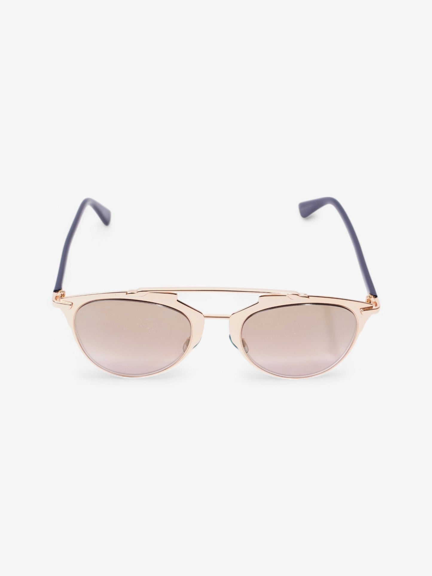 Christian Dior 3210R Sunglasses Gold / Blue Acetate 140mm
