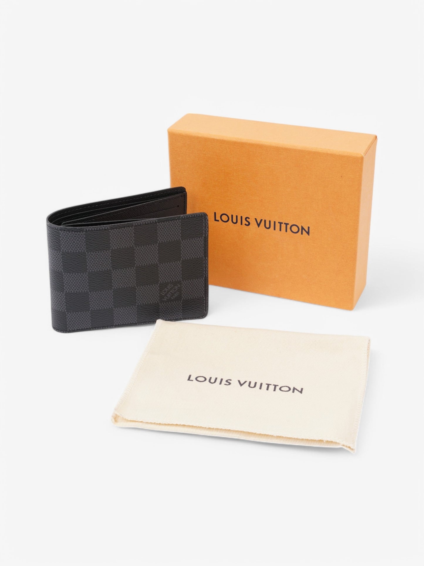 Louis Vuitton Slender Wallet Damier Graphite Coated Canvas