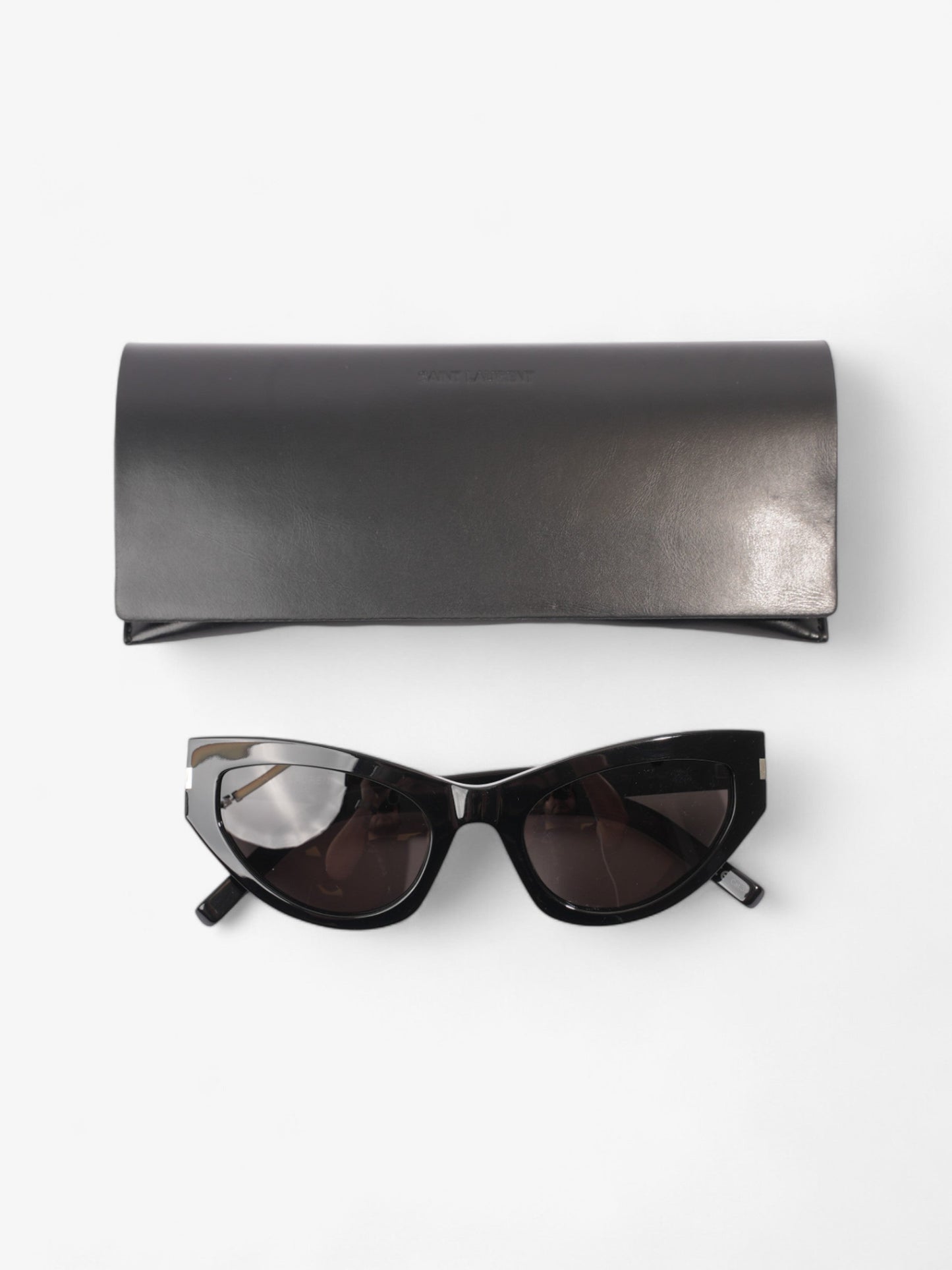 Saint Laurent Grace Black Acetate 145mm