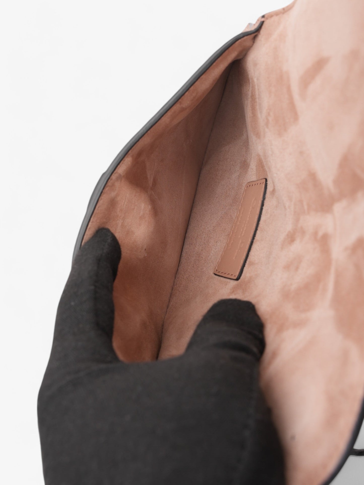 Christian Dior Saddle Belt Bag Nude Leather