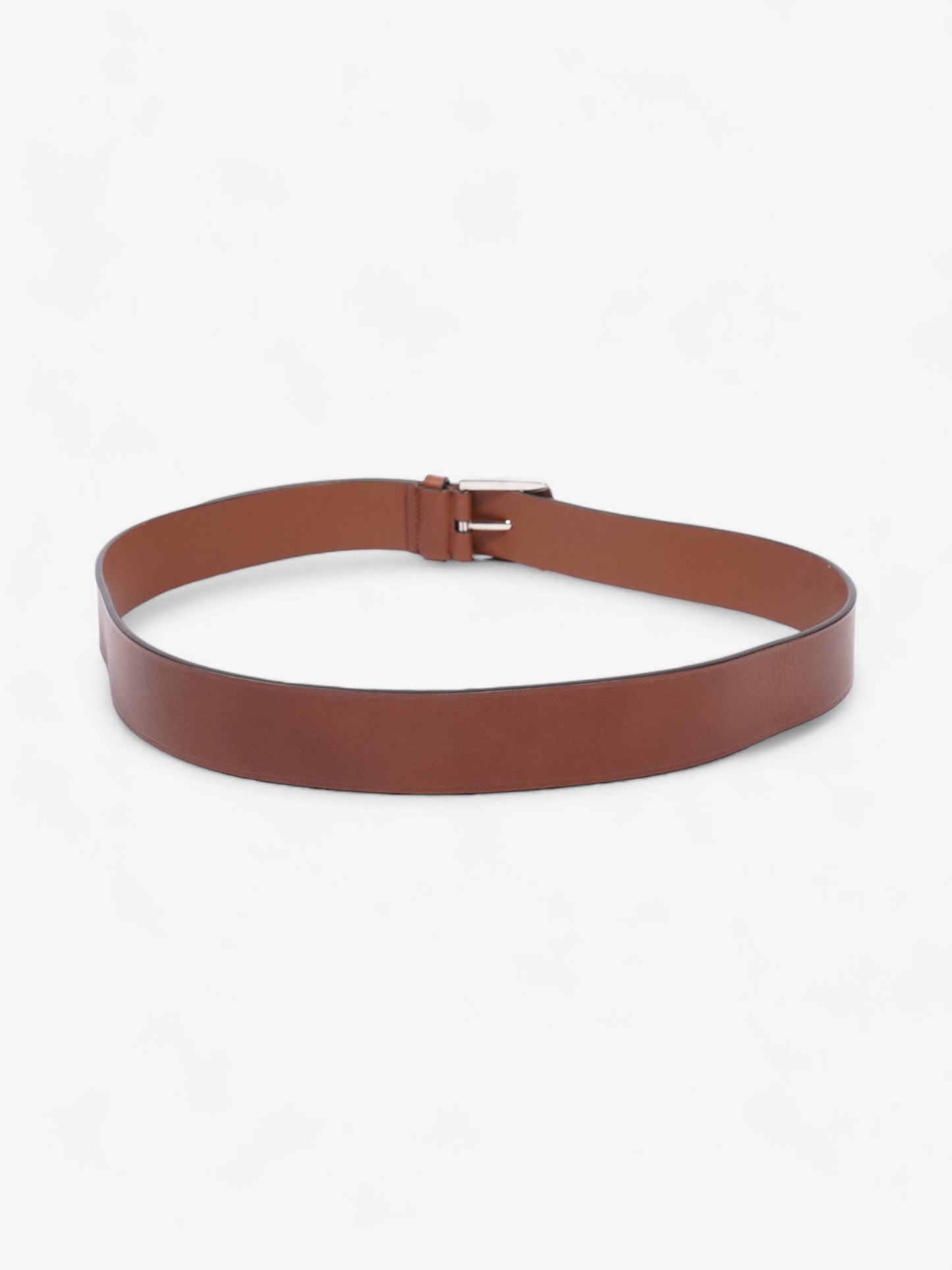 Burberry Buckle Belt Brown Leather 90cm 36"