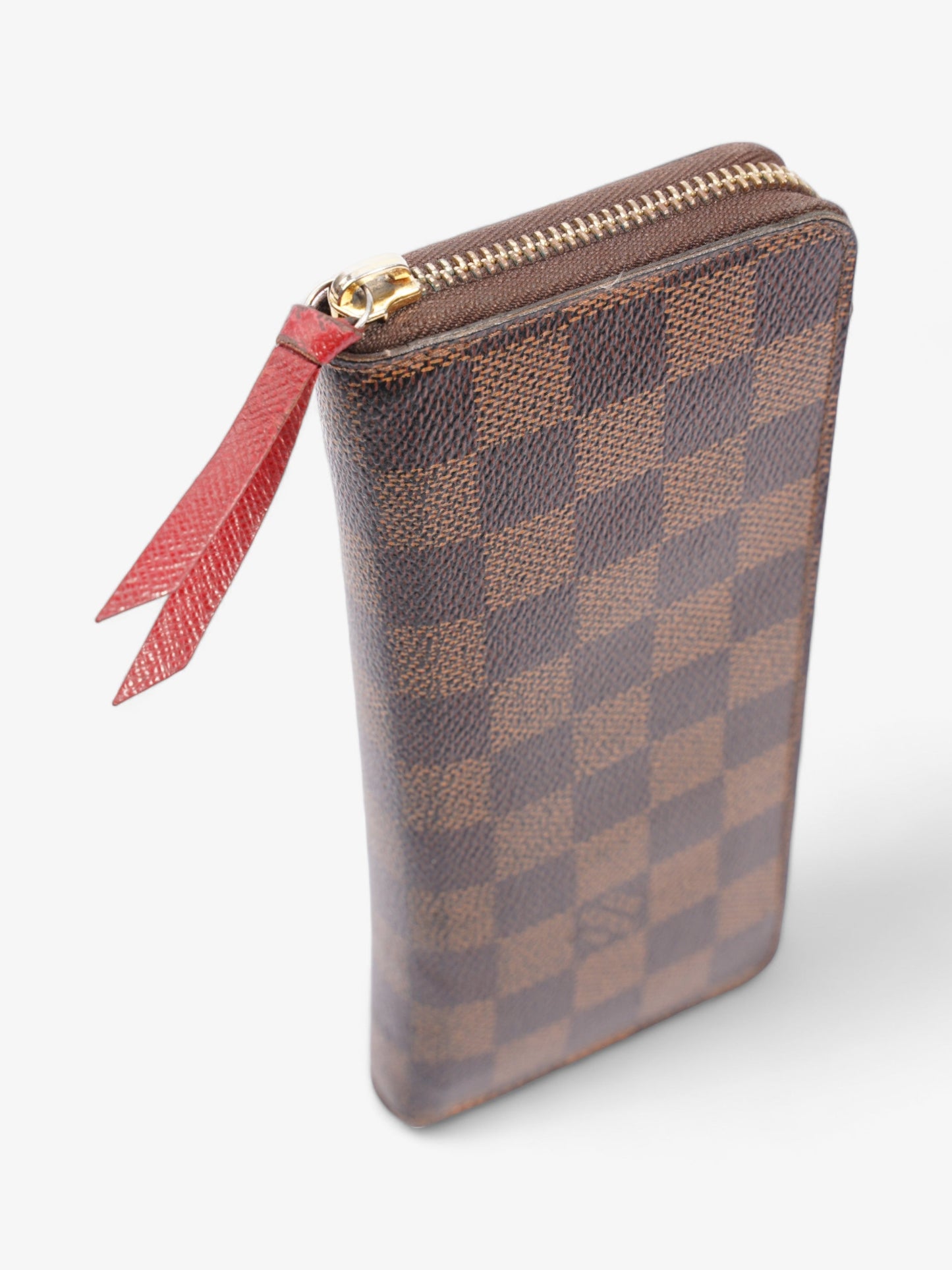 Louis Vuitton Clemence Damier Ebene / Cherry Canvas
