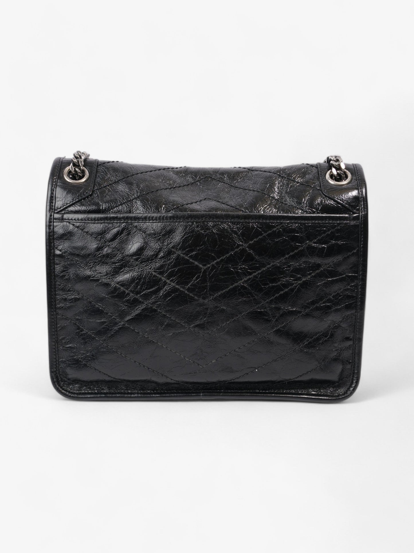 Saint Laurent Niki Black Calfskin Leather Large