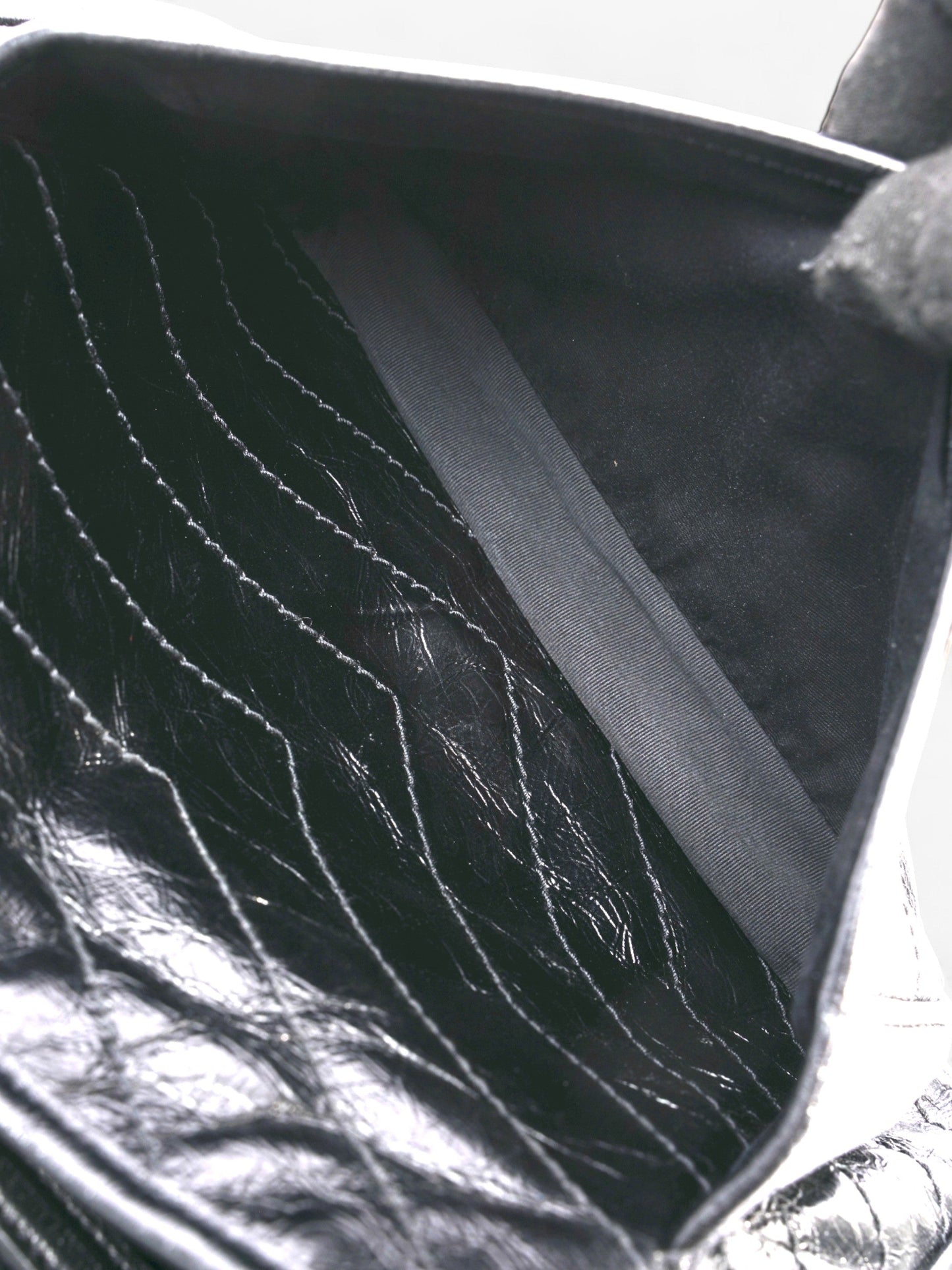 Saint Laurent Niki Black Calfskin Leather Large