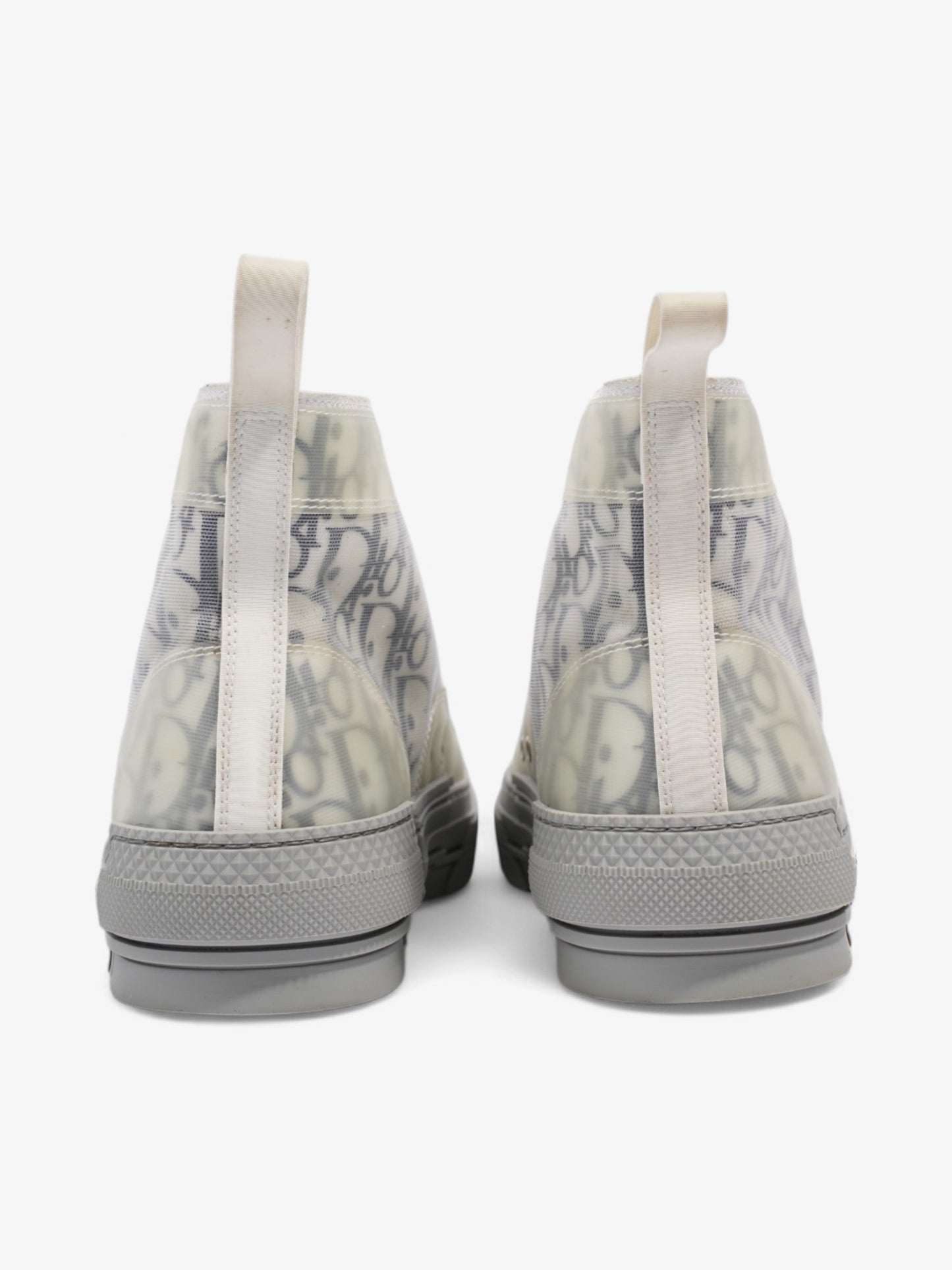 Christian Dior B23 High-tops Grey Oblique / White Mesh EU 41 UK 7