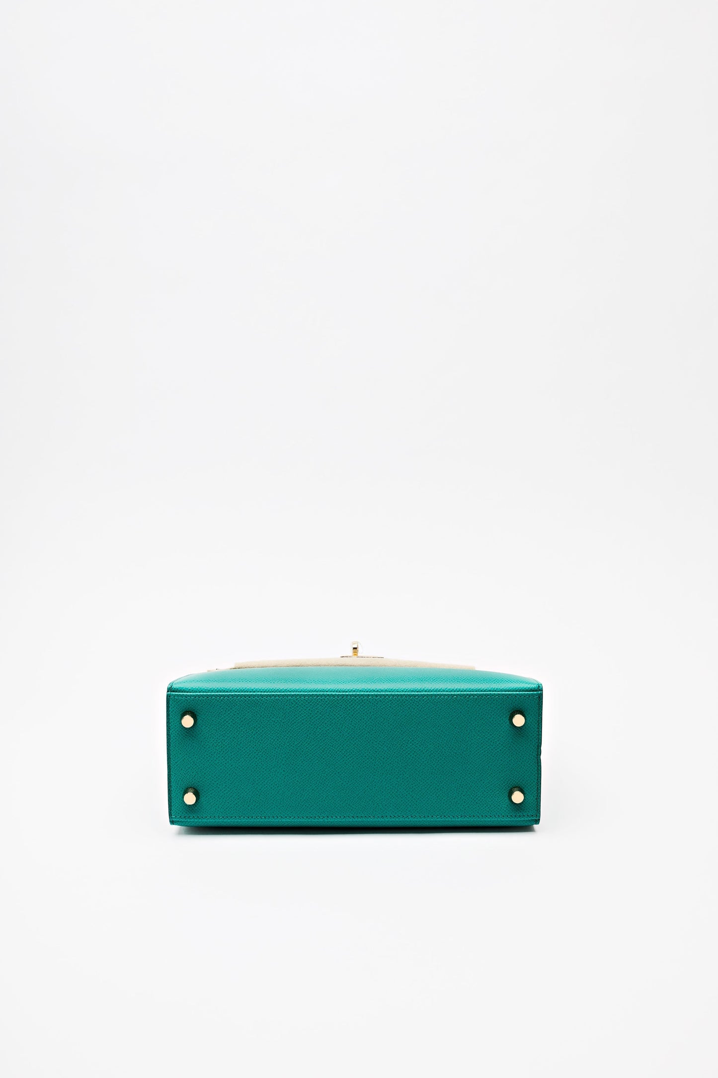 Hermes Kelly 25 Vert Jade Sellier Epsom Calfskin
