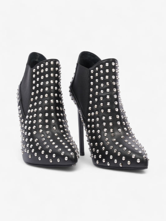 Saint Laurent Paris 110 Black Leather EU 38.5 UK 5.5