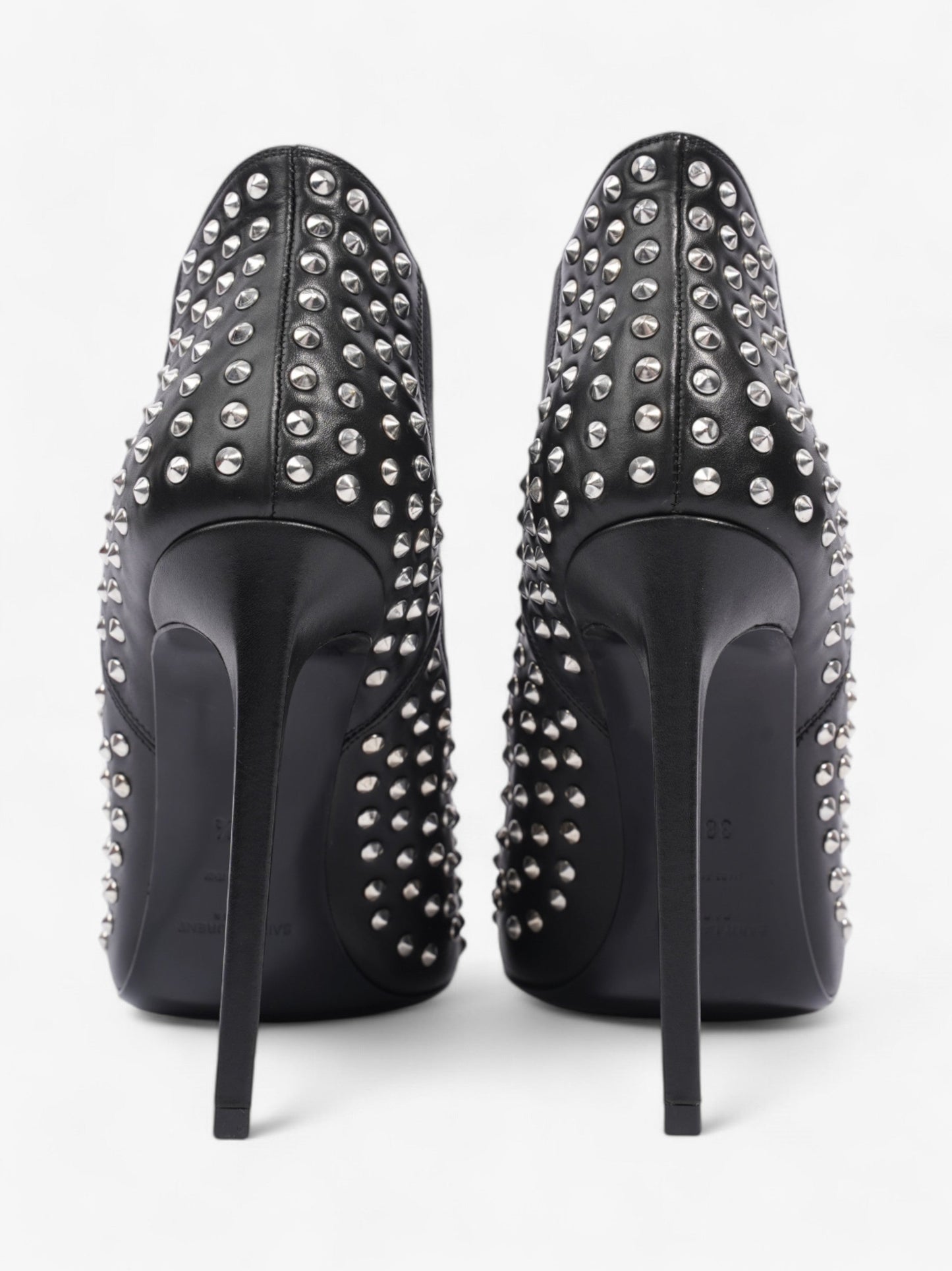 Saint Laurent Paris 110 Black Leather EU 38.5 UK 5.5