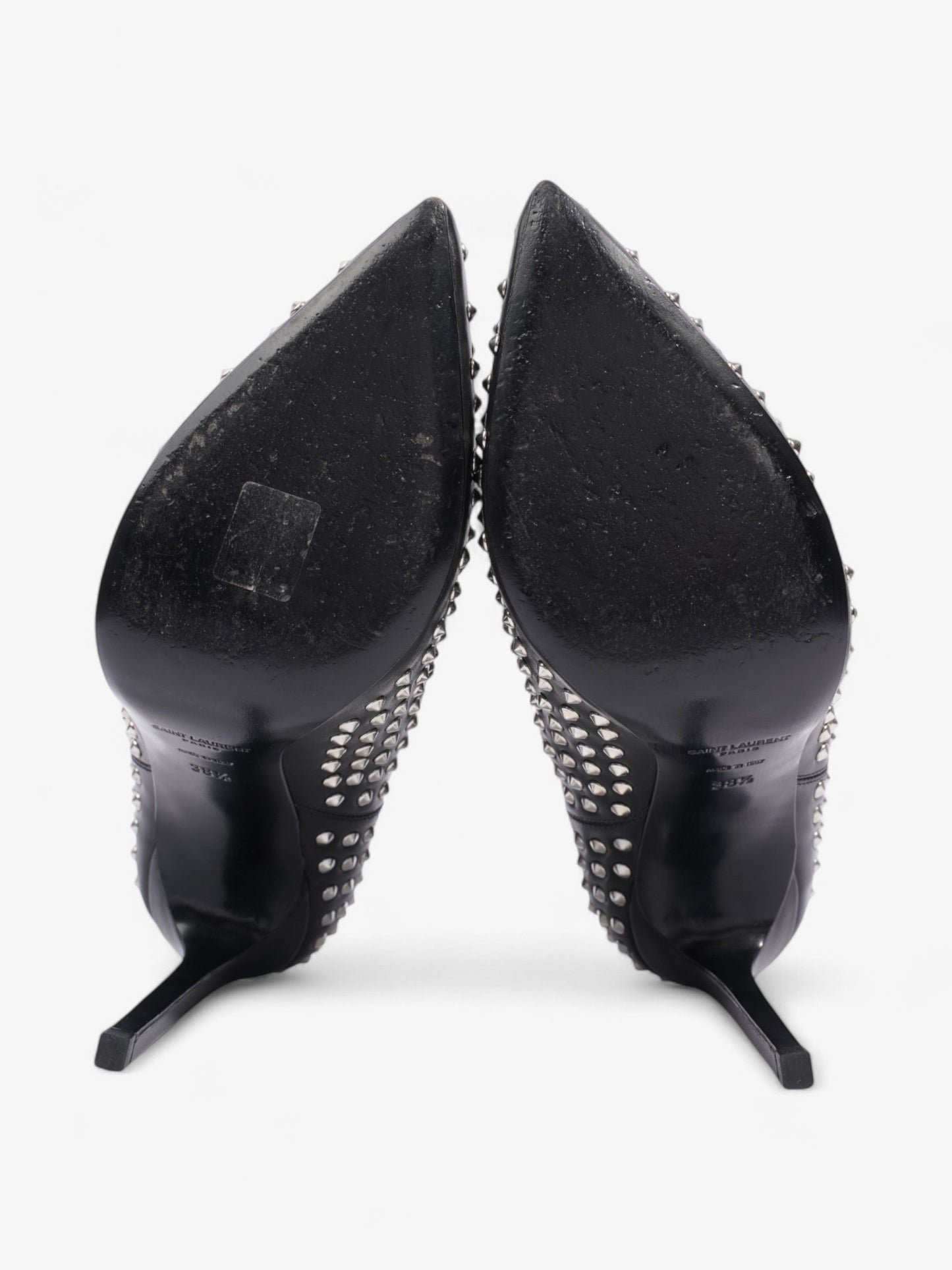 Saint Laurent Paris 110 Black Leather EU 38.5 UK 5.5