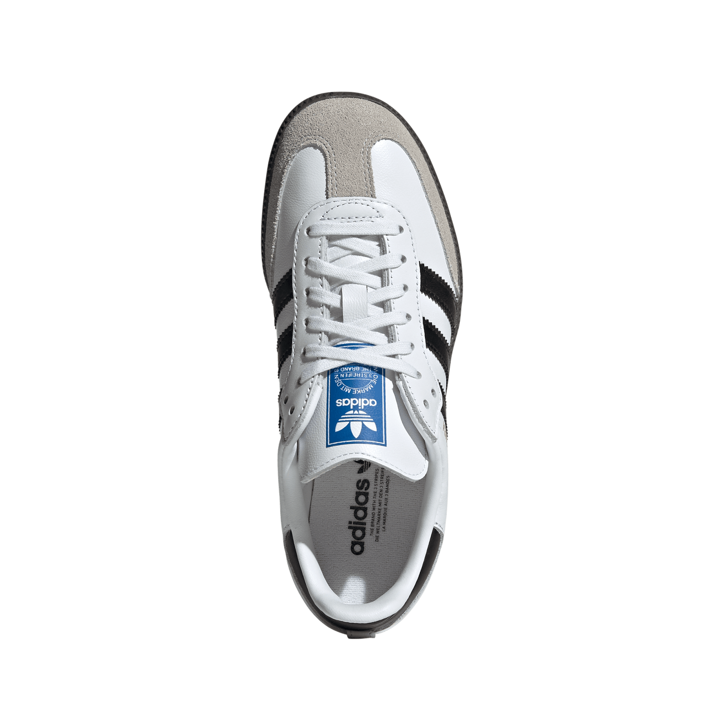 Big Kids' Adidas Samba OG J "White Black Gum"