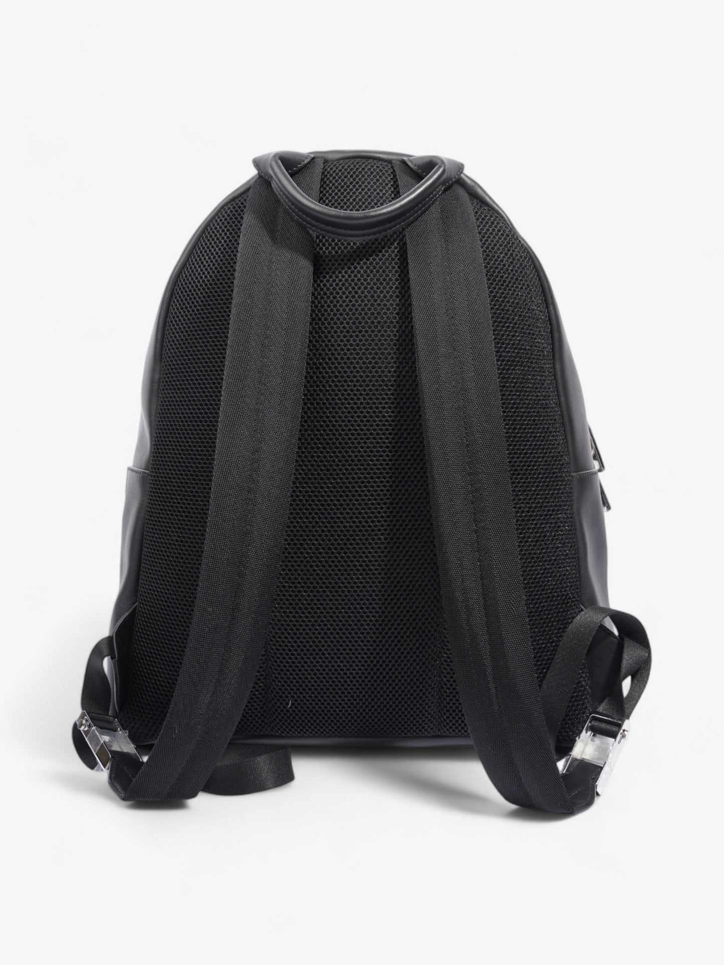 Fendi Carlito Karl Lagerfeld Backpack Black Leather