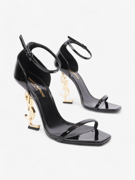 Saint Laurent Opyum Heels 110 Black Patent Leather EU 37.5 UK 4.5