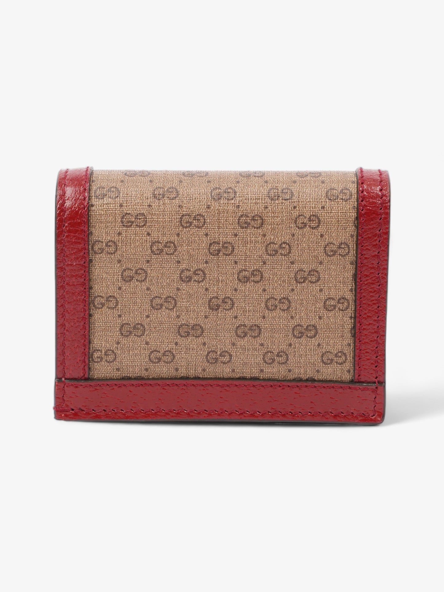 Gucci Doraemon Wallet Red / GG Supreme Coated Canvas