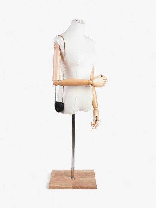 Saint Laurent Kaia Crossbody Purse Black Calfskin Leather Baby