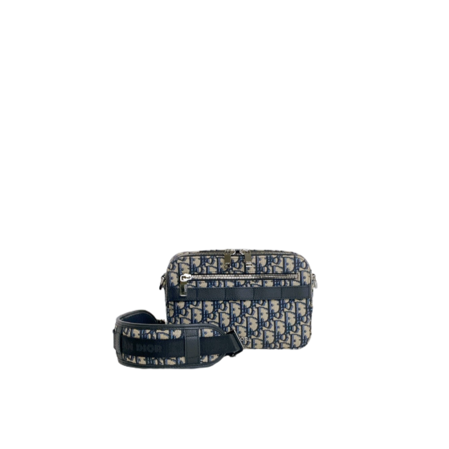 DIOR SAFARI POUCH OBLIQUE JACQUARD