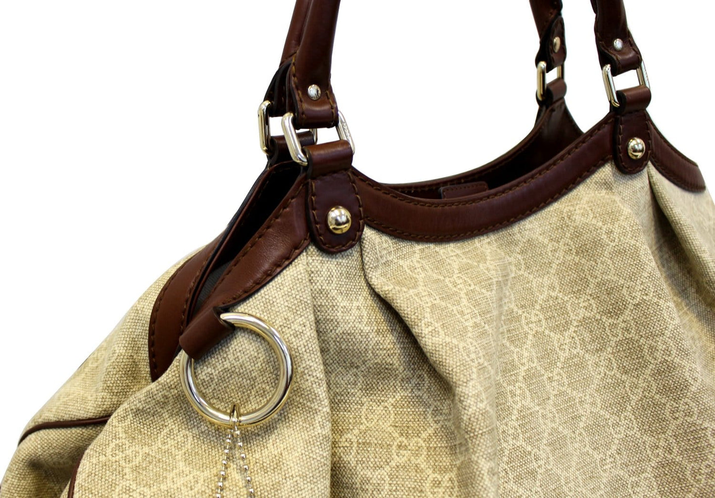 GUCCI Sukey GG Canvas Medium Tote Bag