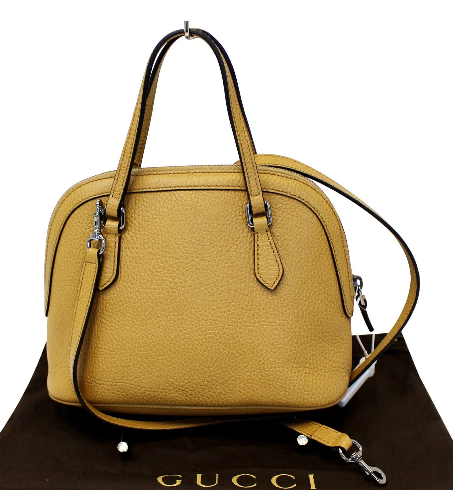 GUCCI Convertible Dome Crossbody Bag