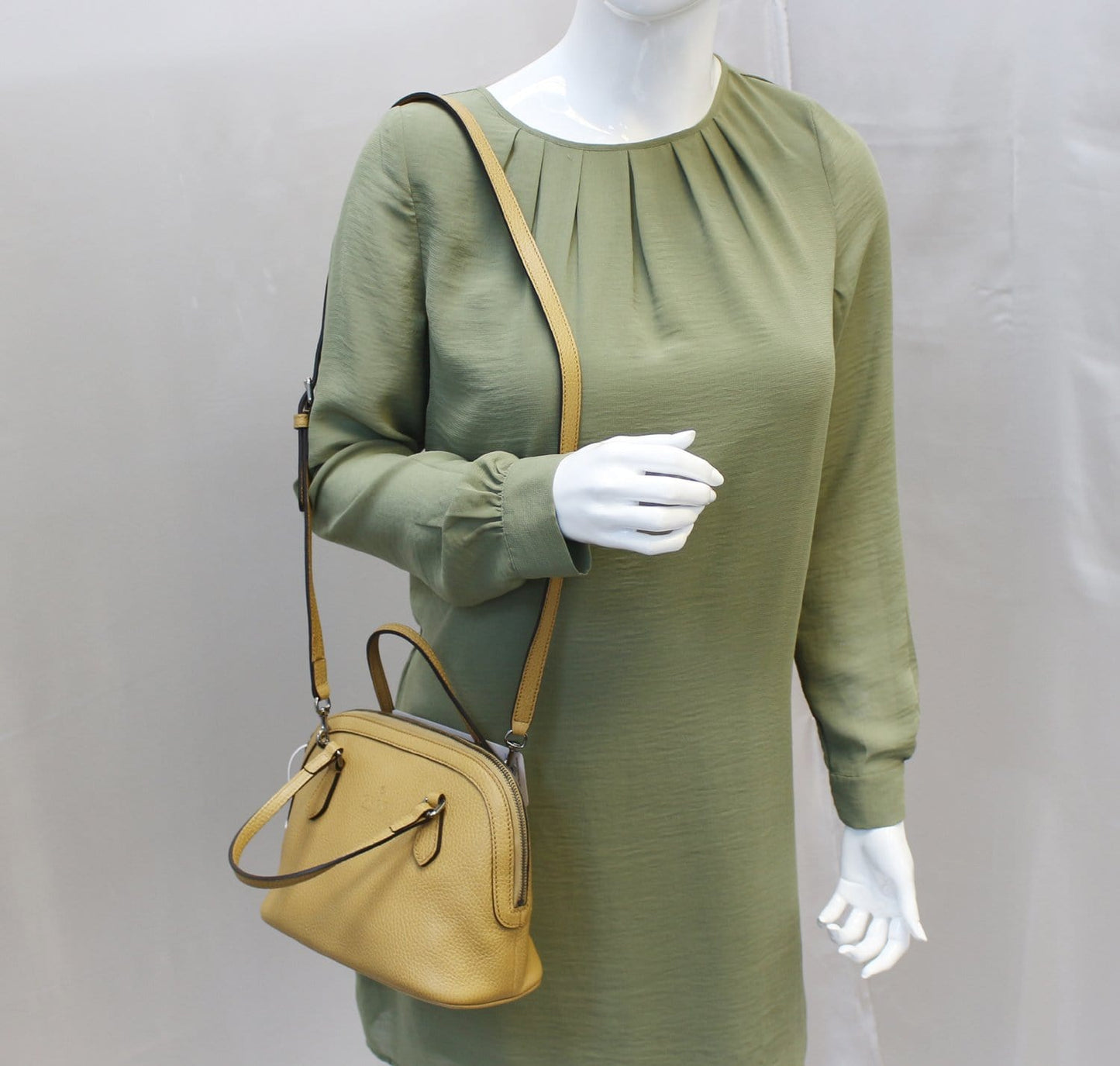 GUCCI Convertible Dome Crossbody Bag