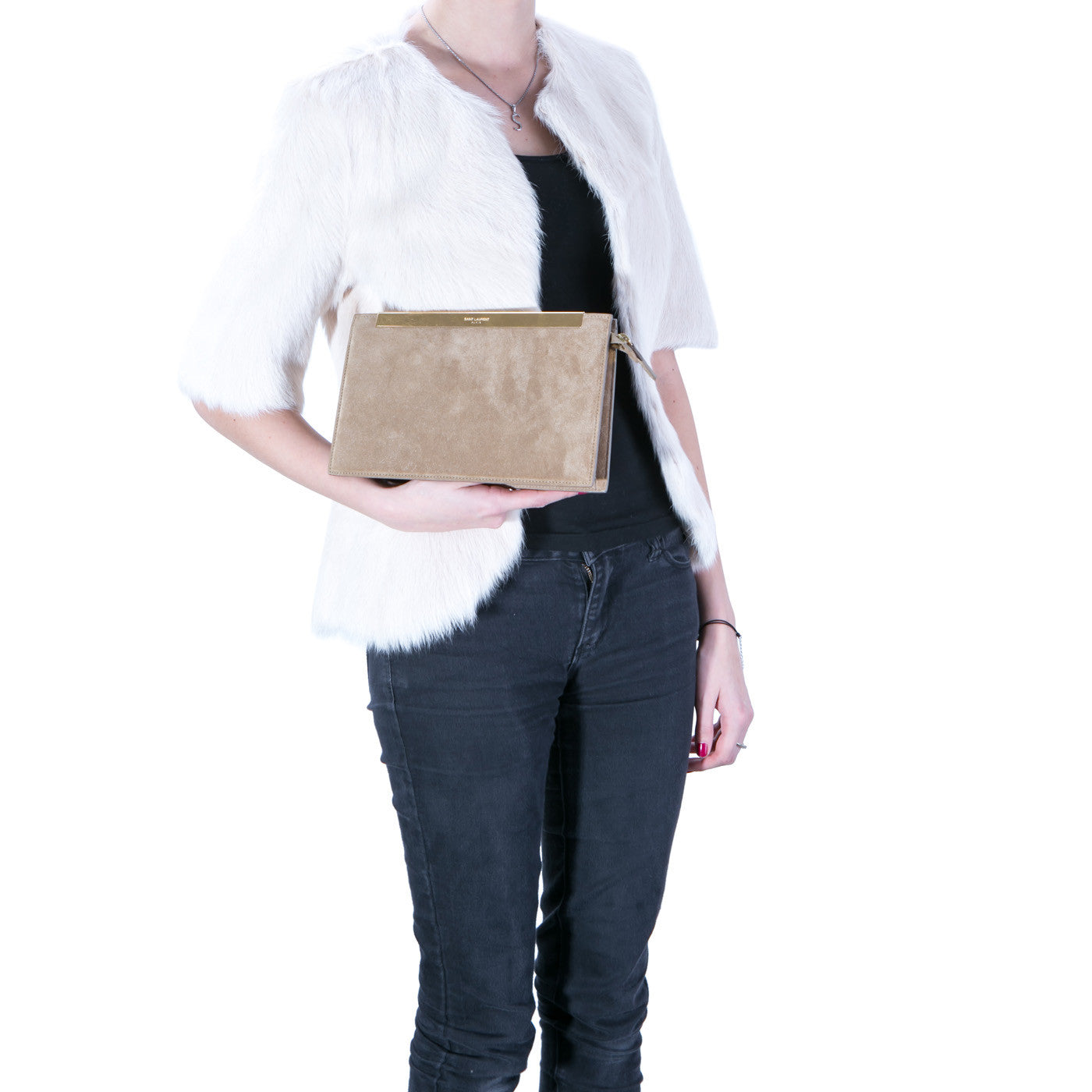 Saint Laurent Lutetia Clutch