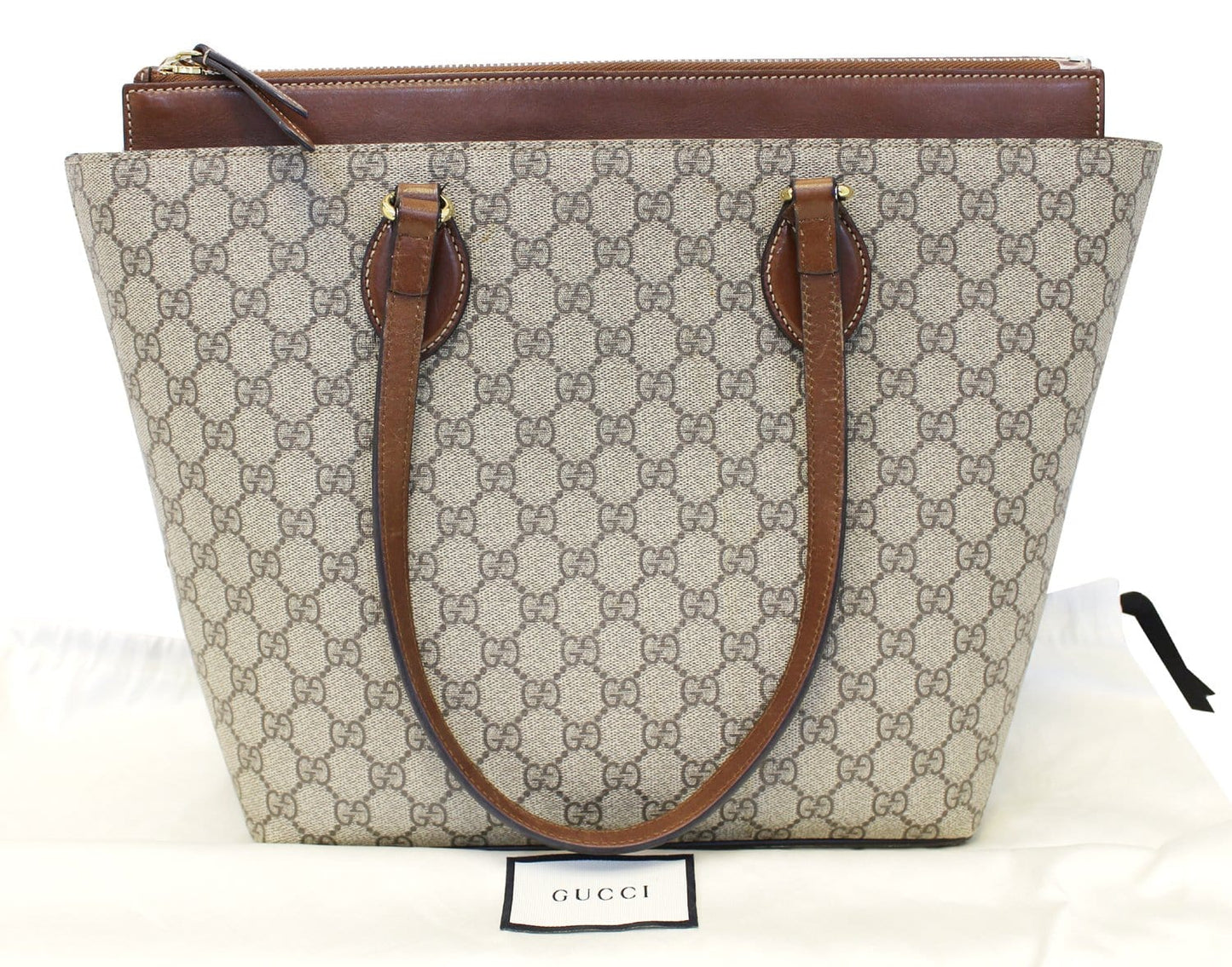 GUCCI GG Supreme Medium Tote Shoulder Bag 415721