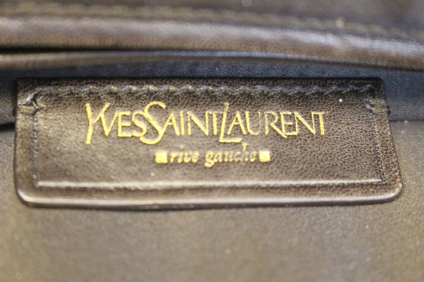 Yves Saint Laurent Muse Brown Leather Satchel Bag