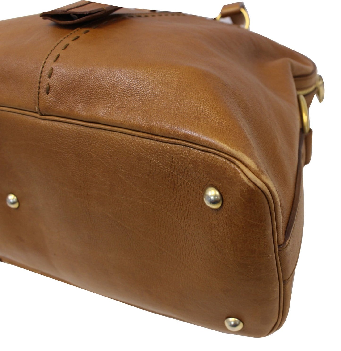 Yves Saint Laurent Muse Brown Leather Satchel Bag