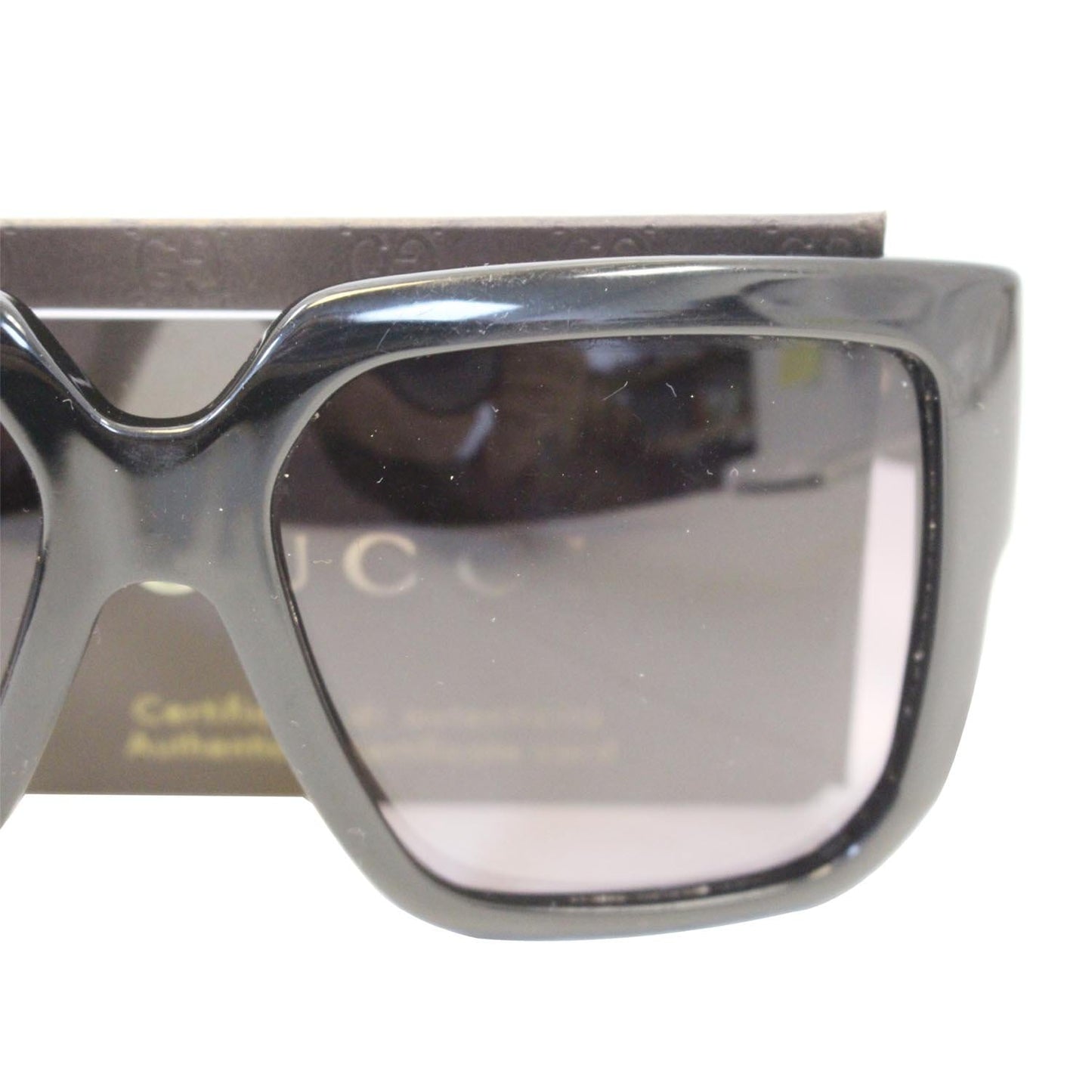 GUCCI Square Frame Horsebit Sunglasses 3713