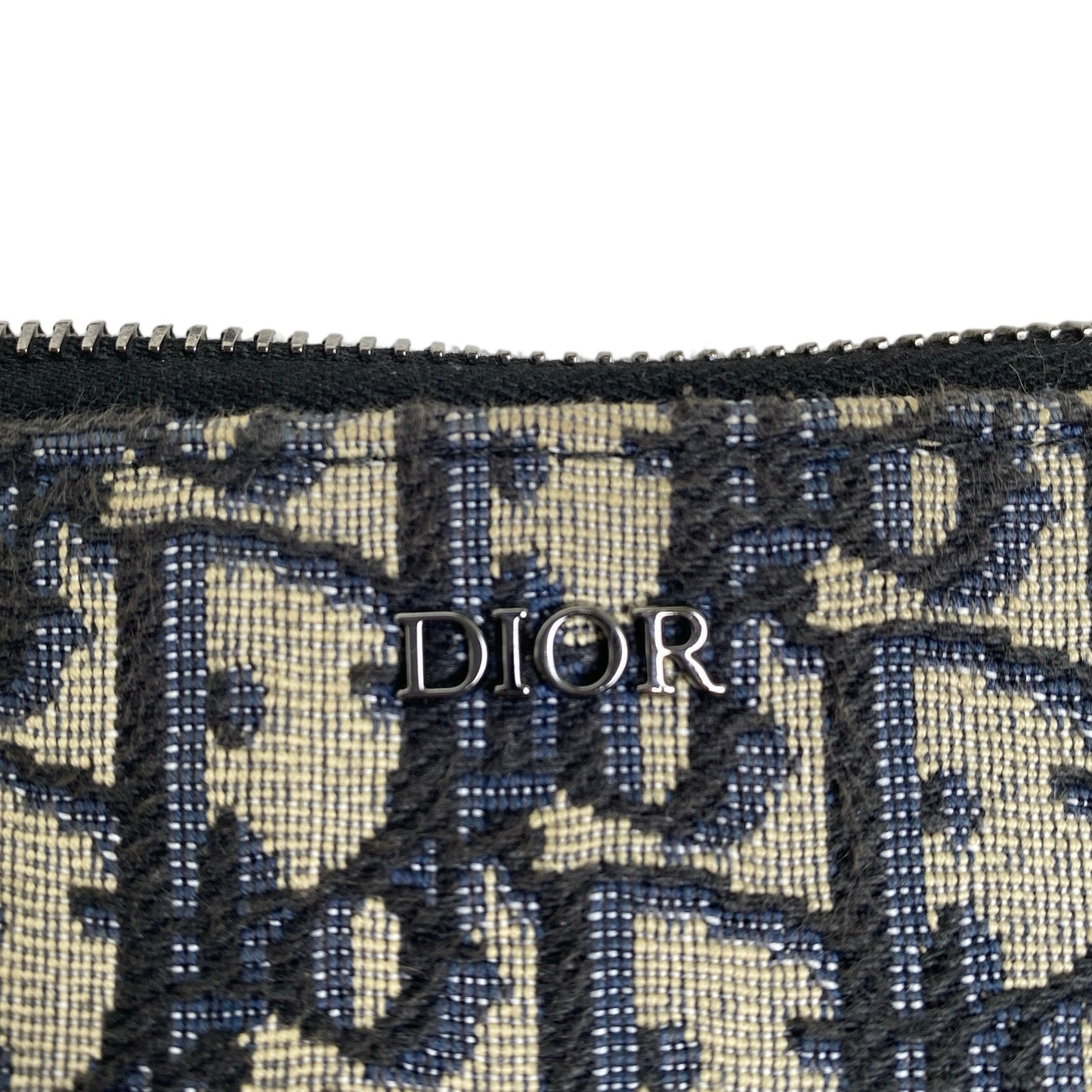 DIOR FLAT CASE OBLIQUE JACQUARD